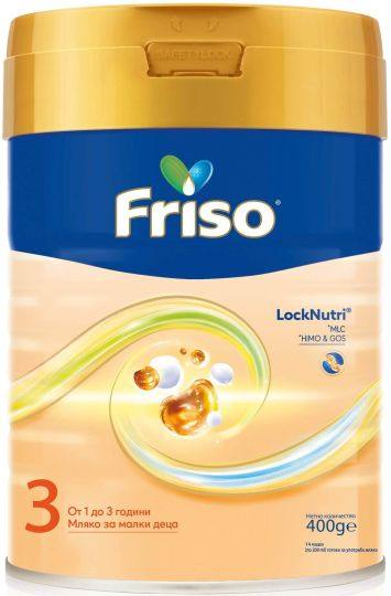 Адаптирано мляко Friso 3 LockNutri 400г
