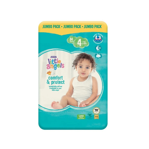 Пелени за еднократна употреба Little Angels Comfort & Protect Size 4 84 бр