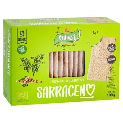 Хрупкав тост от елда Sarraceno Bio 100 г.