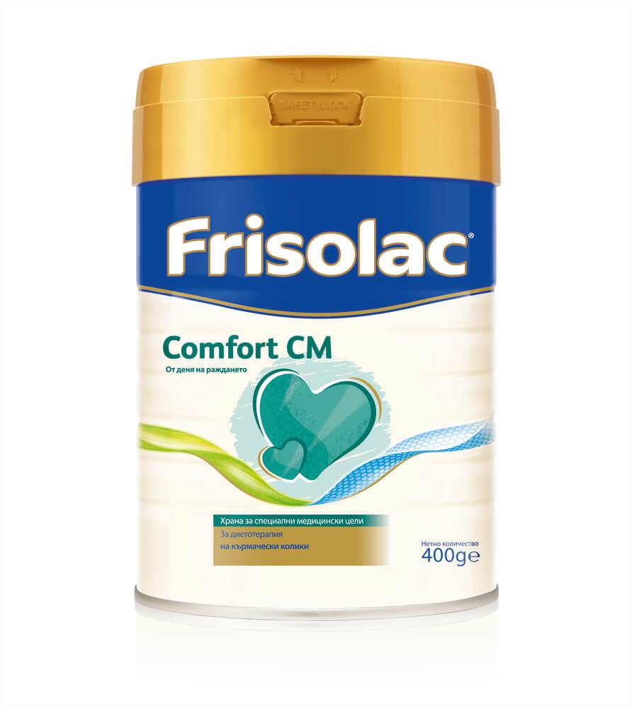 Адаптирано мляко Frisolac Comfort CM от деня на раждането 400 г