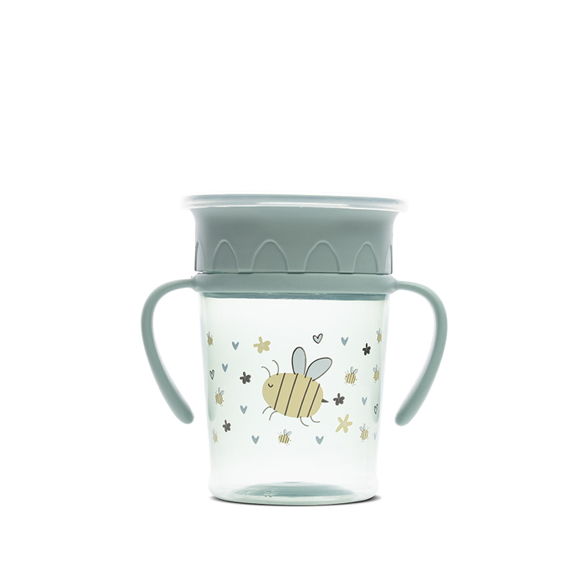 Неразливаща чаша All Around Cup My Friend 360 градуса с дръжки 270 мл.