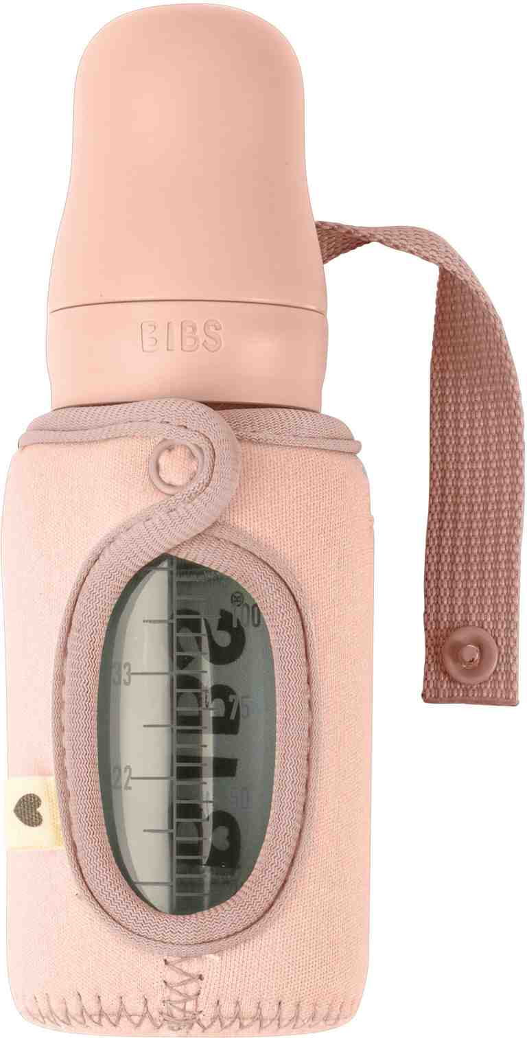 Калъф за бебешко шише Baby Bottle Sleeve Small Blush