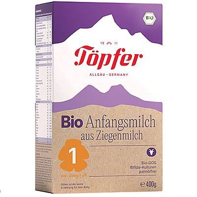 Адаптирано козе мляко Töpfer Bio Anfangsmilch 1 aus Ziegenmilch 400 г