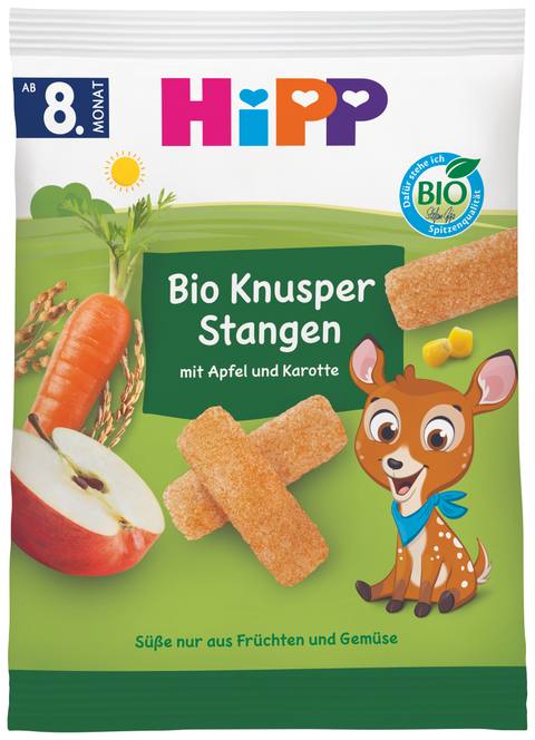 Бебешки зърнени пръчици Bio Knusper Stangen с ябълка и морков 30 г