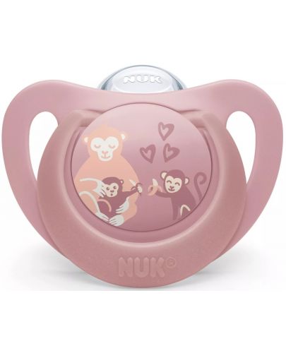Залъгалки NUK First Choice силикон 18-36 м. 2 броя + кутийка