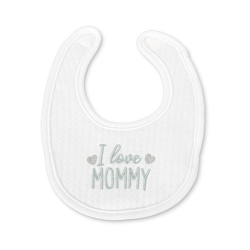 Бебешки лигавник Newborn Bib Natural 2 бр. с велкро