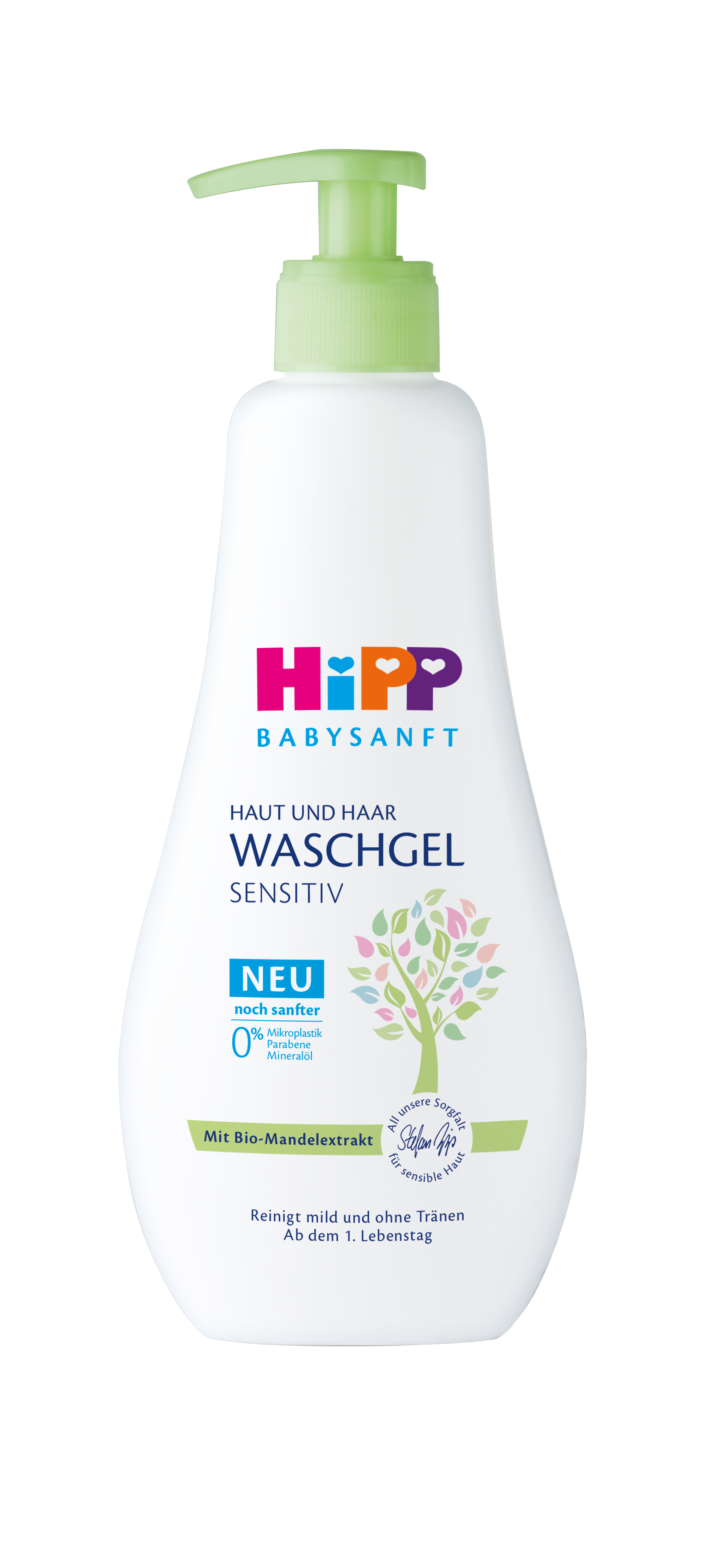 Бебешки измиващ гел за тяло и коса Babysanft Waschgel Sensitiv