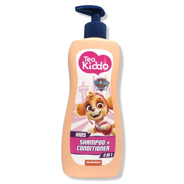 Детски шампоан и балсам Teo Kiddo Shampoo + Conditioner 2 in 1 Paw Patrol 400 мл
