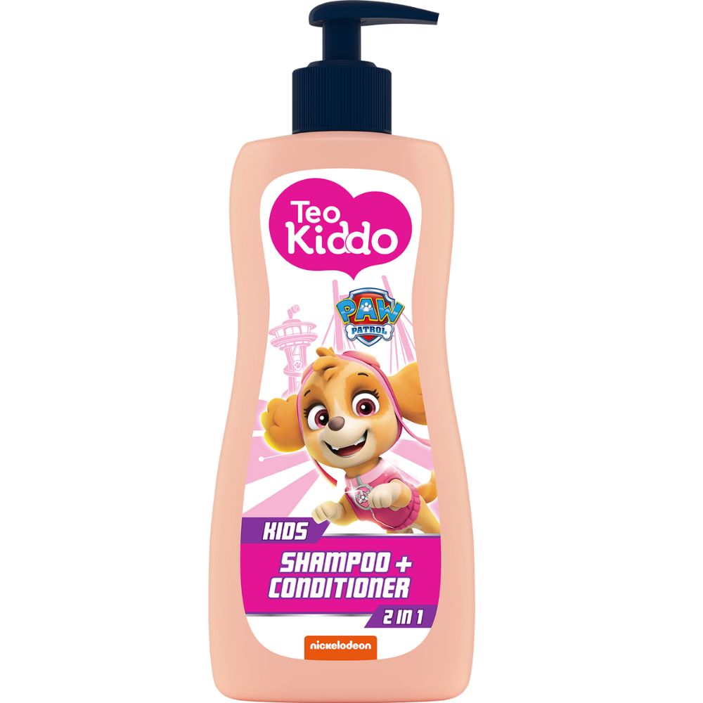 Детски шампоан и балсам Teo Kiddo Shampoo + Conditioner 2 in 1 Paw Patrol 400 мл