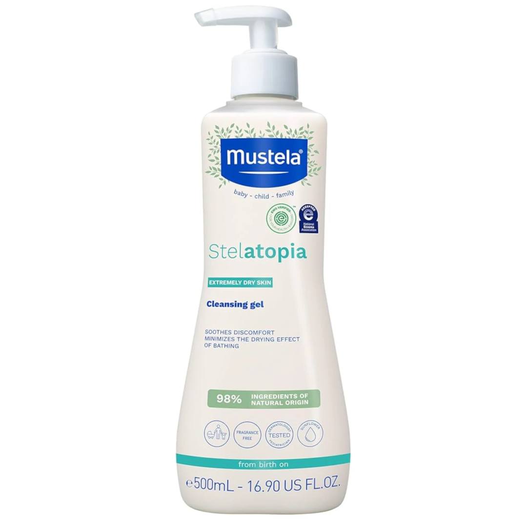 Измиващ гел Mustela Stelatopia 500 мл.