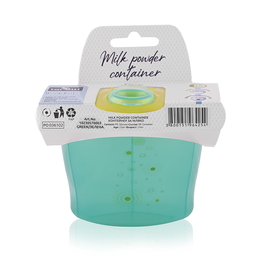 Контейнер за мляко Lorelli Green 12m+