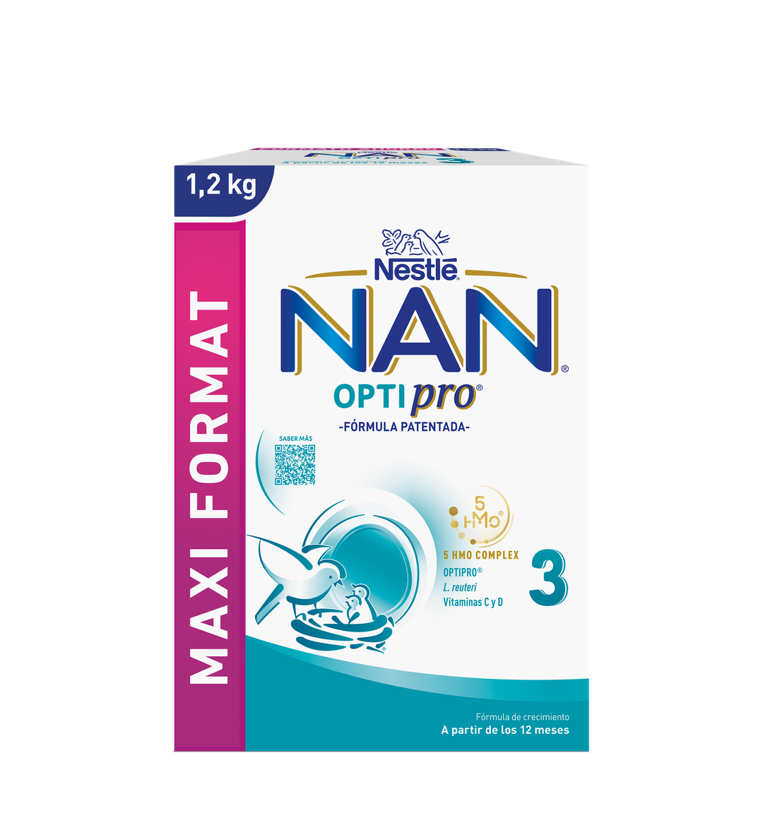 Адаптирано мляко NAN OPTIpro 3 1.2 кг