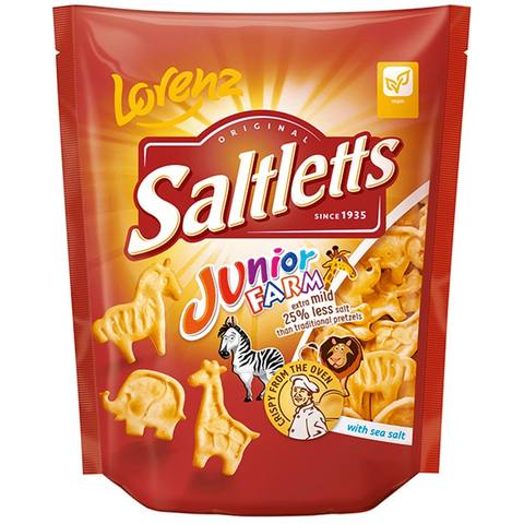 Солени крекери Saltletts Junior Farm 125 г