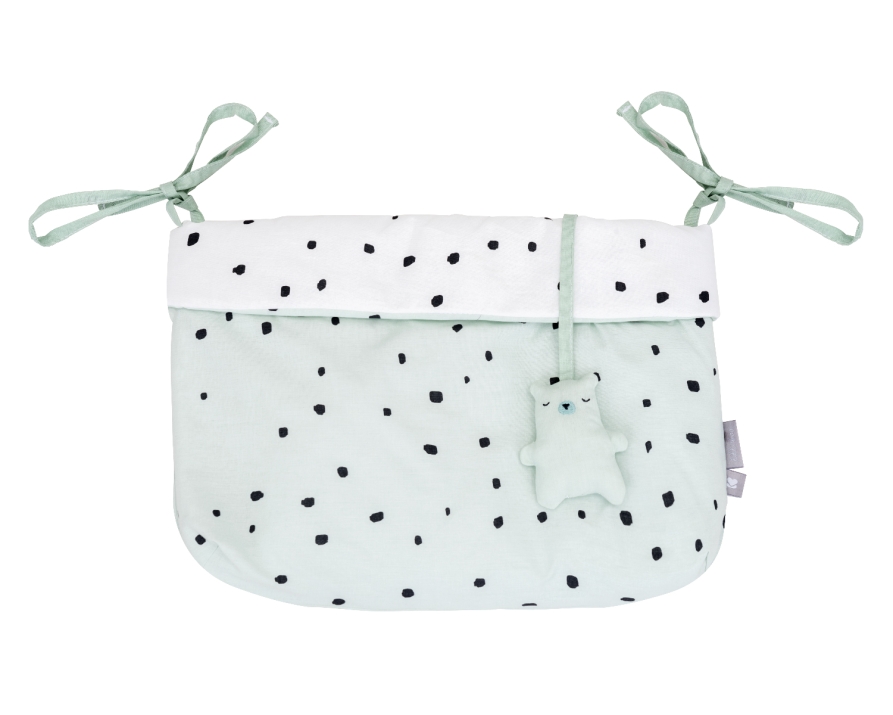 Кош за пелени Bear with me MINT 33x23x8 см