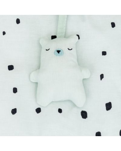 Кош за пелени Bear with me MINT 33x23x8 см