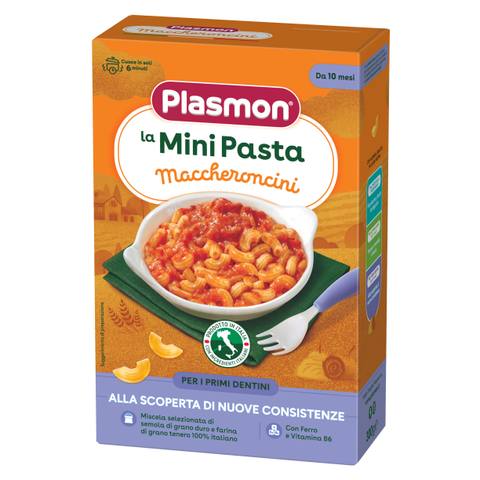 Plasmon Бебешка Паста Първи Зъбки Макаронки (Maccaroni), 10+М, 300 гр