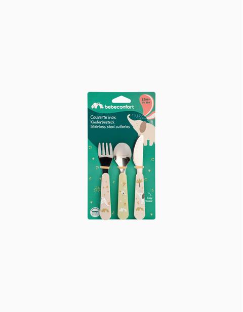 Комплект метални прибори за хранене stainless steel cutleries 12m+