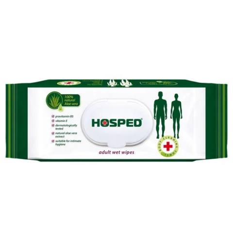 Мокри кърпички HOSPED adult wet wipes 80 бр