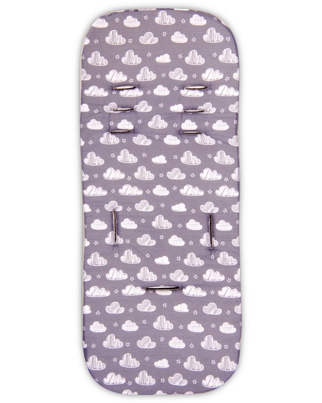 Мемори подложка за количка Cosy Travel Grey Sky