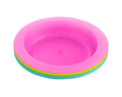Комплект чинии rainbow set pp plates 4pcs