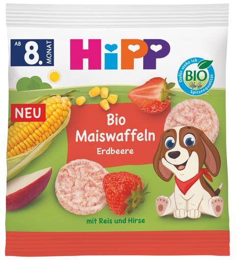 Бебешки оризови гризини Hipp с ягода 30 г