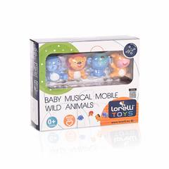 Музикална въртележка Baby Musical Mobile Wild Animals