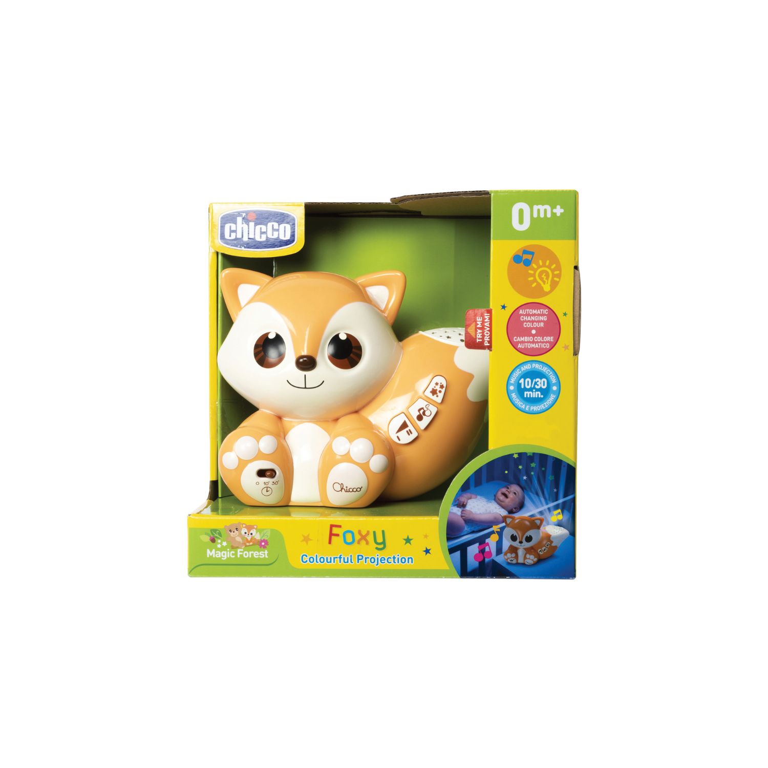 Музикален проектор Magic Forest Foxy colorful projection