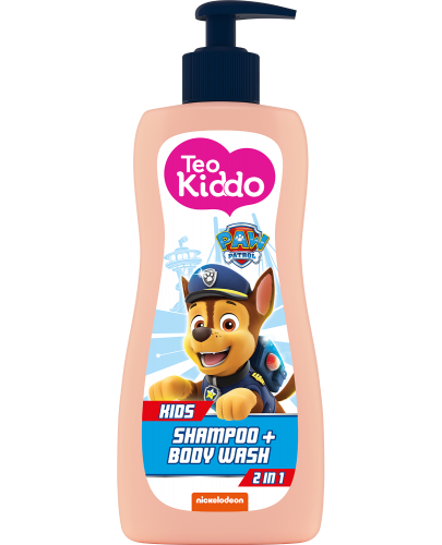 Детски шампоан и душ гел Teo Kiddo Paw Patrol 2 in 1 400 мл