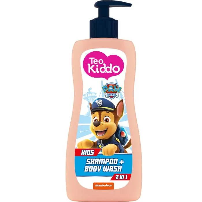Детски шампоан и душ гел Teo Kiddo Paw Patrol 2 in 1 400 мл