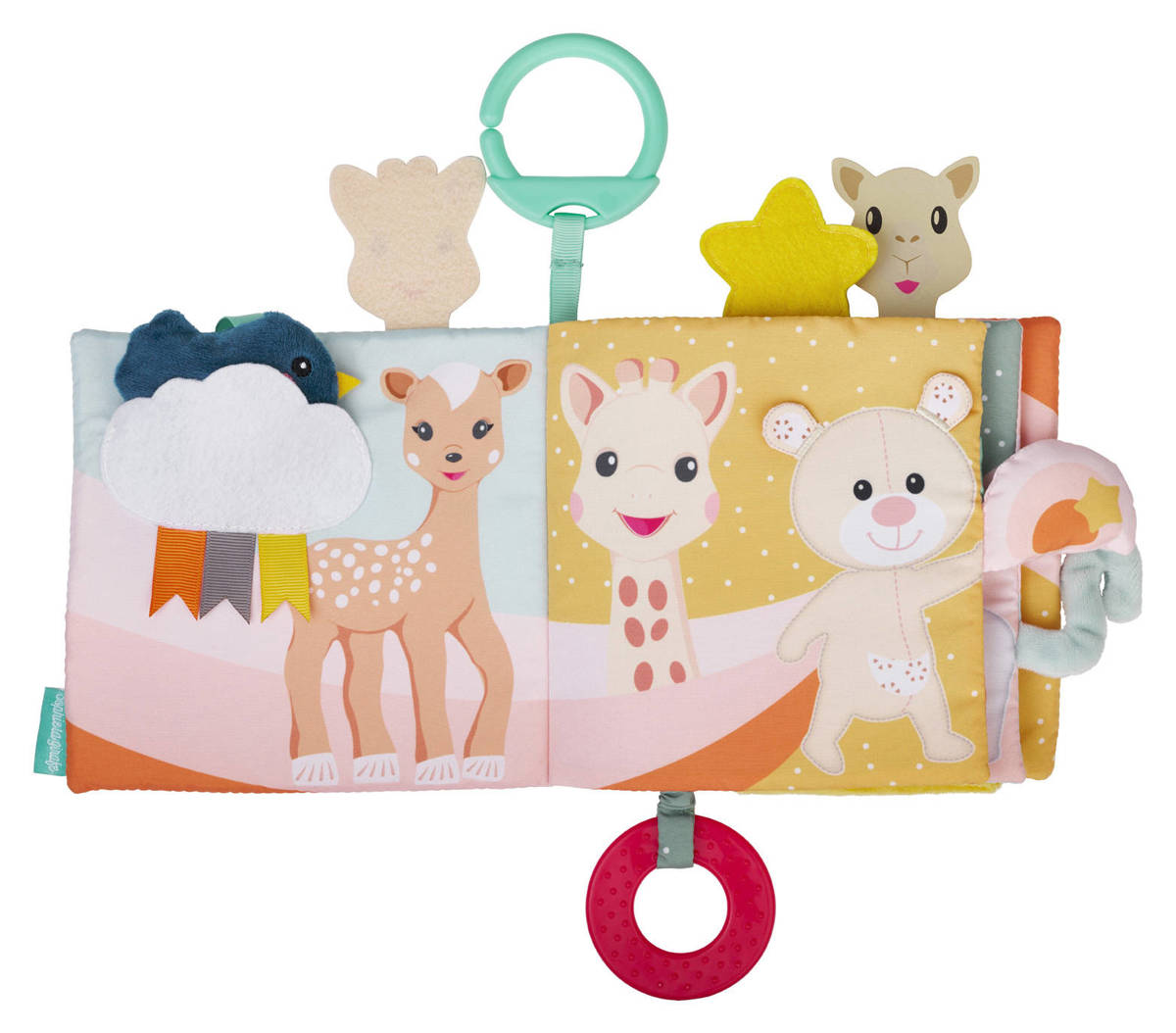 Бебешка мека книжка Discovery book Sophie la girafe