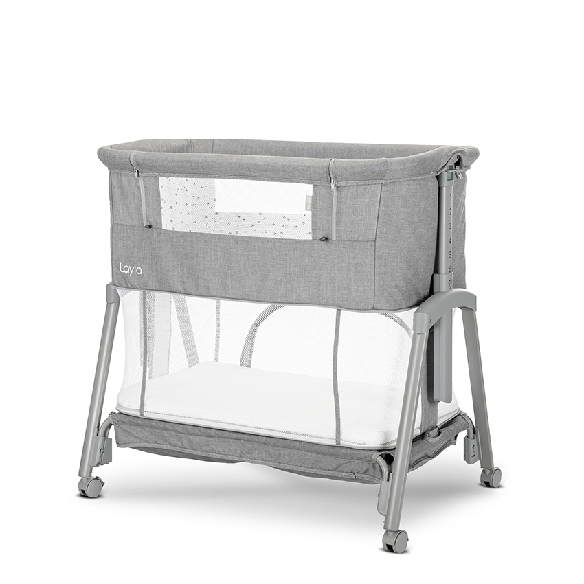 Бебешко легло LAYLA 2in1 GREY