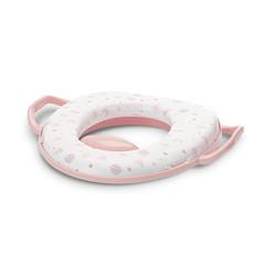 Мека седалка за тоалетна Soft Training Seat с дръжки Planets - Pink