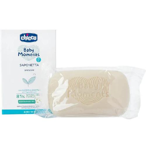 Бебешки сапун Chicco Baby Moments Saponetta Bar Soap