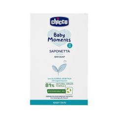 Бебешки сапун Chicco Baby Moments Saponetta Bar Soap