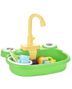 Детска кухненска мивка frog kitchen sink с аксесоари no.6062