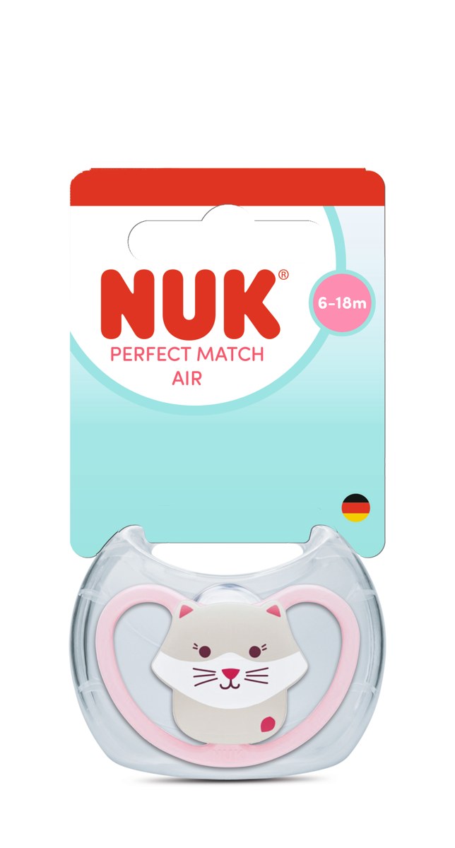 Залъгалка NUK Perfect Match Air 6-18m