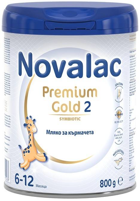 Адаптирано мляко Novalac Premium Gold 2 800 г
