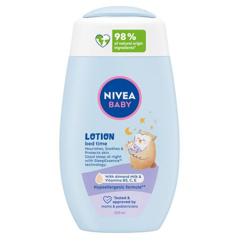 Бебешки лосион за тяло Nivea Bed time 200 мл.