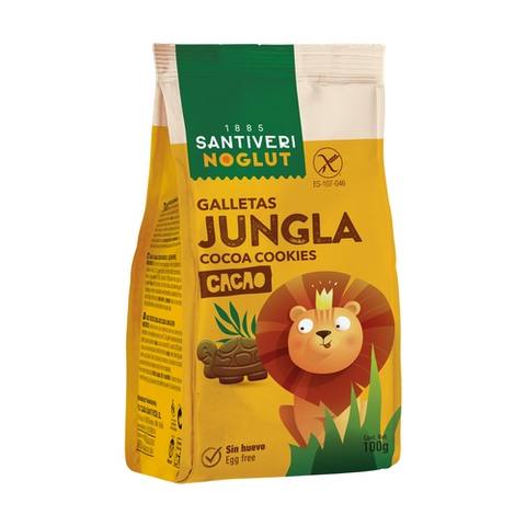 Детски бисквити Jungla Cocoa Cookies 100 г
