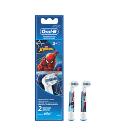 Накрайник за електрическа четка за зъби Oral-B Pro Kids 3+ Spiderman 2 броя