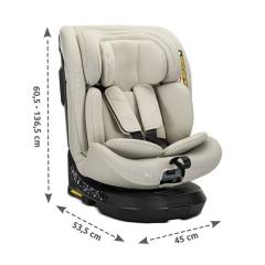 Lorelli SOLARIS i-Size ISOFIX Support Leg 360 столче за кола 40-150 см, зелено