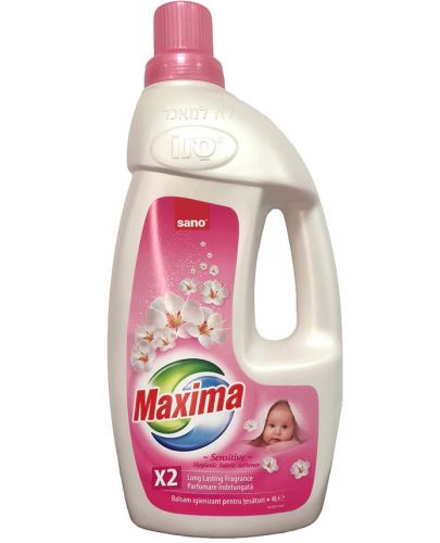 Омекотител за тъкани Maxima Sensitive 4 л