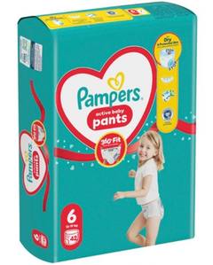 Бебешки пелени гащички Pampers Active Baby Pants 6 13-19 кг 42 бр