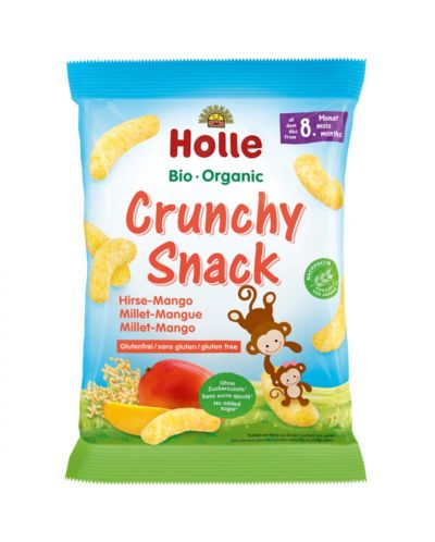 Био снак Crunchy Snack просо и манго
