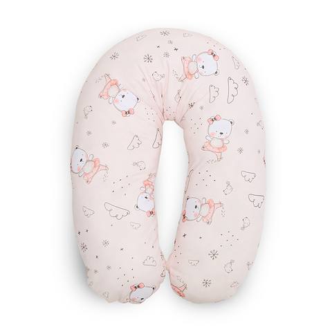 Възглавница за кърмене BALLERINA BEAR Pink / мече балерина розово