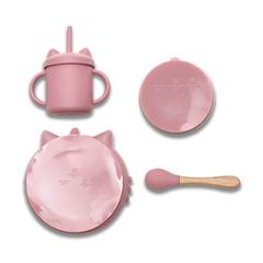 Силиконов сет за хранене Silicone Feeding Set 4 бр