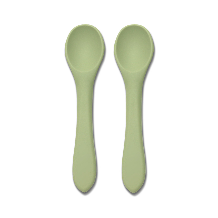 Силиконови лъжички Silicone Spoons 2 бр. Fresh Green