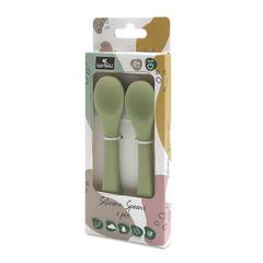 Силиконови лъжички Silicone Spoons 2 бр. Fresh Green