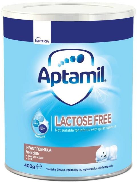Адаптирано мляко Aptamil Lactose Free 400 г