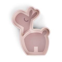 Силиконова чиния със засмукваща основа stick&stay lalee powder